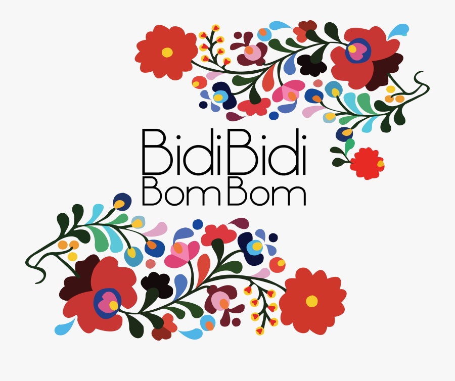Colorful Mexican Embroidery Inspired Summer Wedding, Transparent Clipart