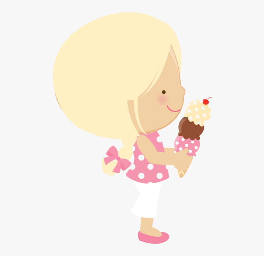 Zwd Ice Cream Minus - Menina Sorveteria Png, Transparent Clipart
