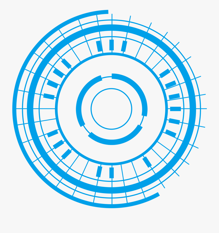 Technology Border Blue Simple Lines Png And Psd - Albany County Legislature, Transparent Clipart