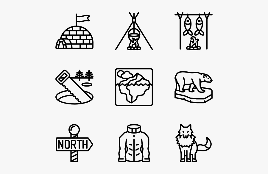 Arctic - Work Icon, Transparent Clipart