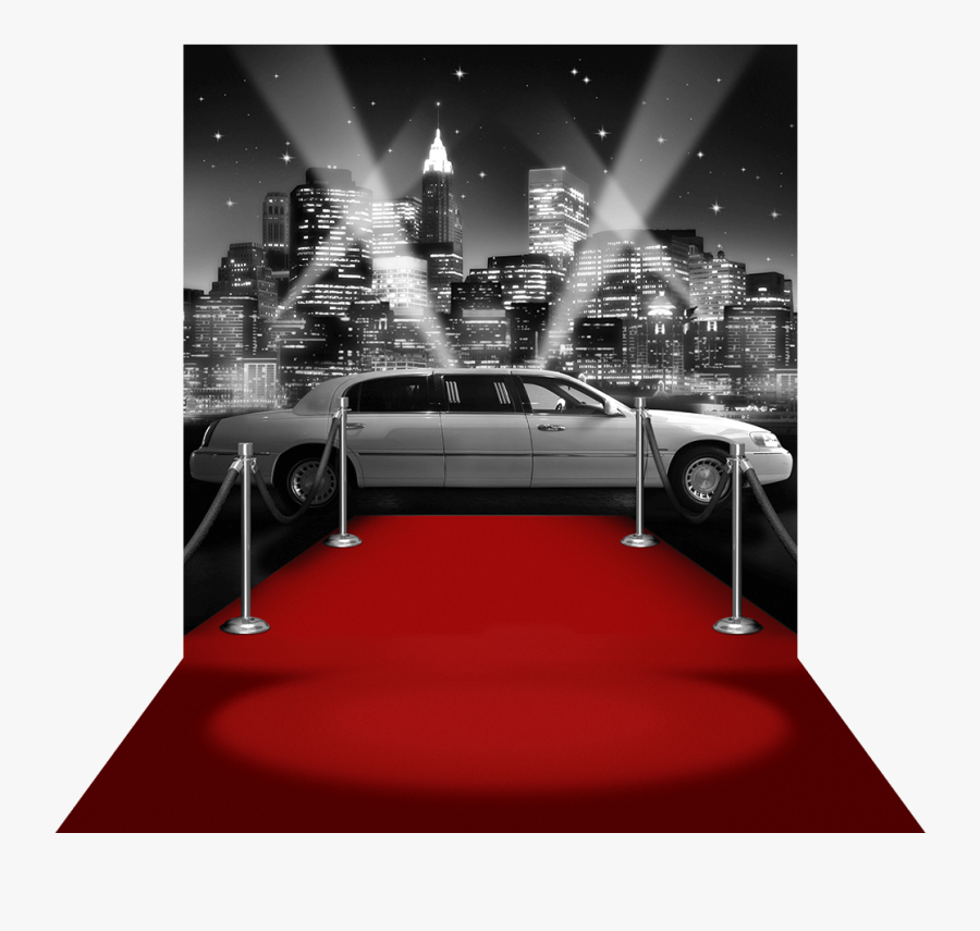 Red Carpet Clipart Limo - High Quality Png Background, Transparent Clipart