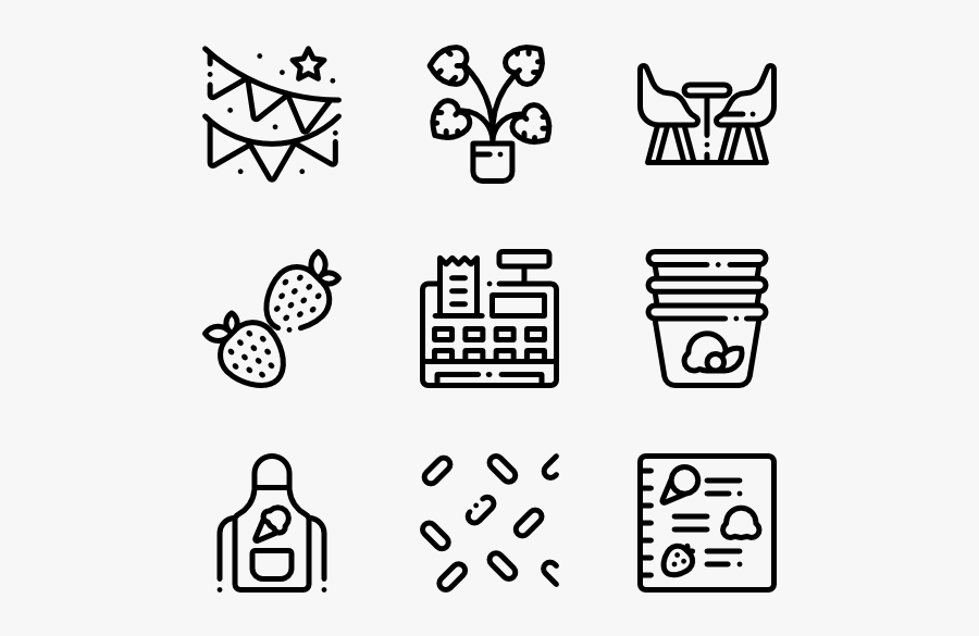 Icecream Shop - Craft Tools Svg, Transparent Clipart