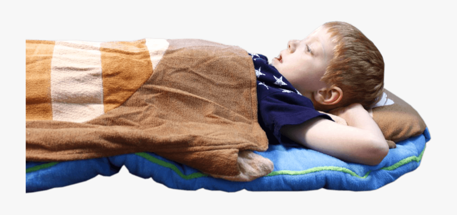 Stephen Joseph Nap Mat Side View - Boy Sleeping Side View, Transparent Clipart