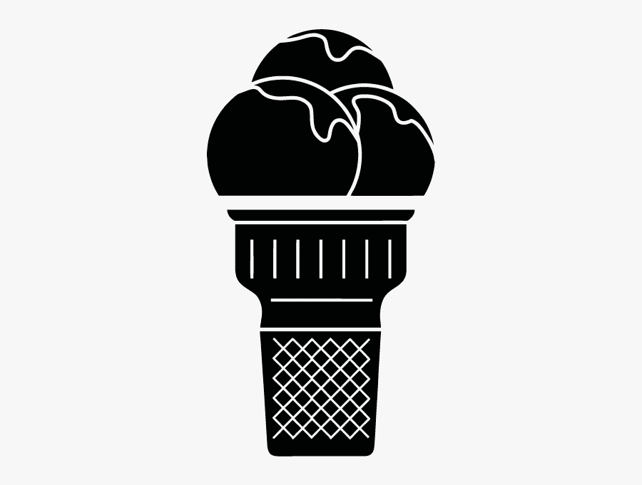 Ice Cream Cone, Transparent Clipart