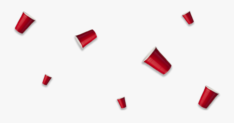 Red Cups Png, Transparent Clipart