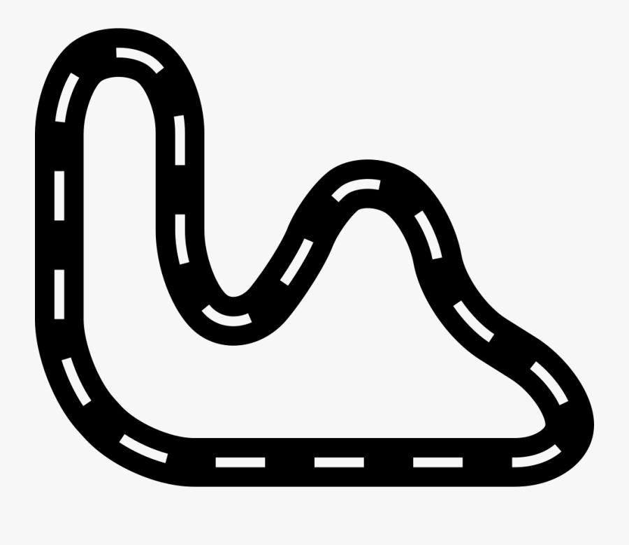 Car Race Circuit Svg Png Icon Free Download 23002 Race - Pista De Carreras Png, Transparent Clipart