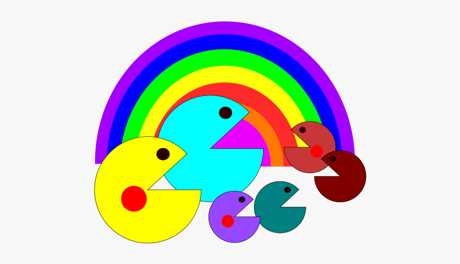 Pacman - Pac-man, Transparent Clipart