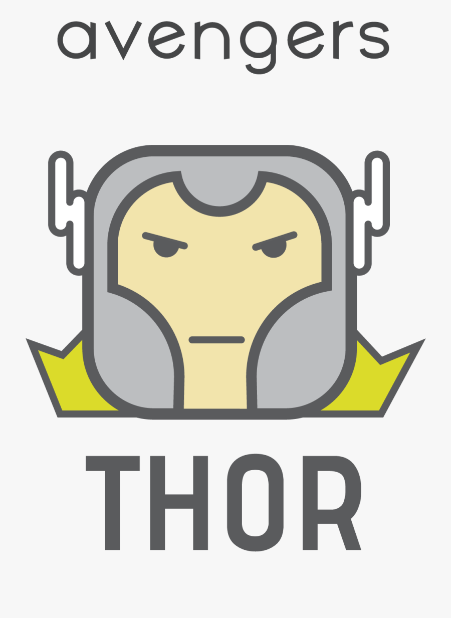 Thor - Poster - Cartoon, Transparent Clipart