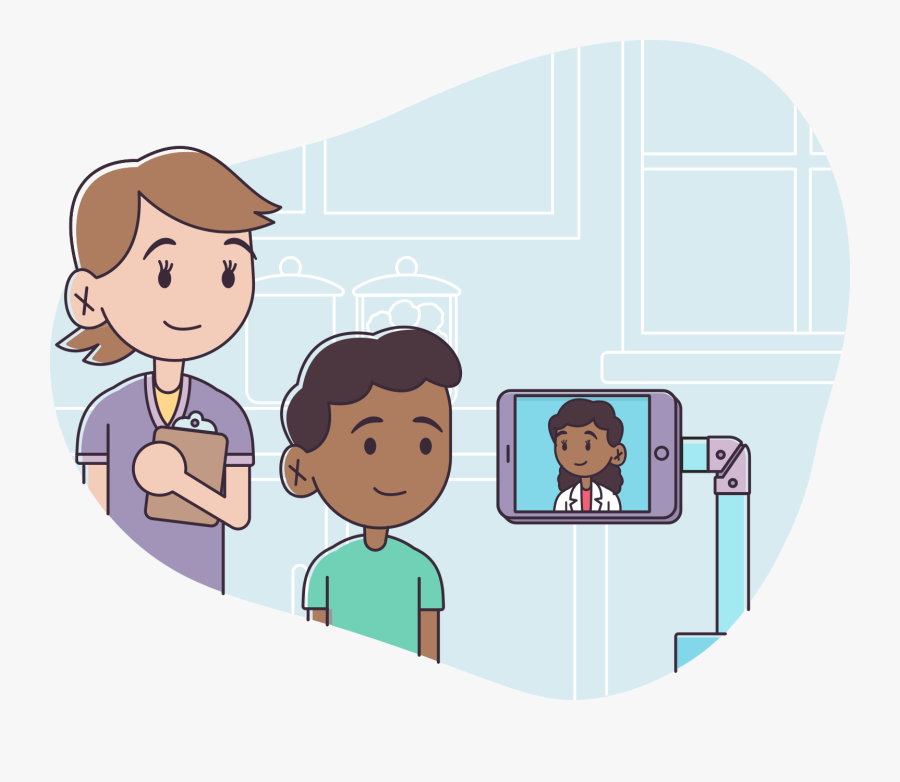 Students Having Lunch - Cartoon, Transparent Clipart