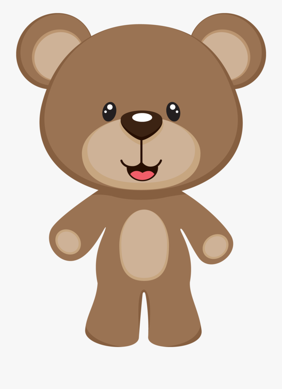 Stuffed Animal Clipart Evil Bear - Oso Para Baby Shower, Transparent Clipart