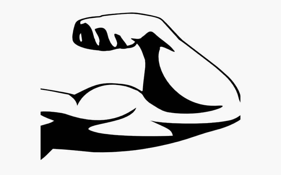Flexing Muscle Clipart - Muscle Clipart, Transparent Clipart