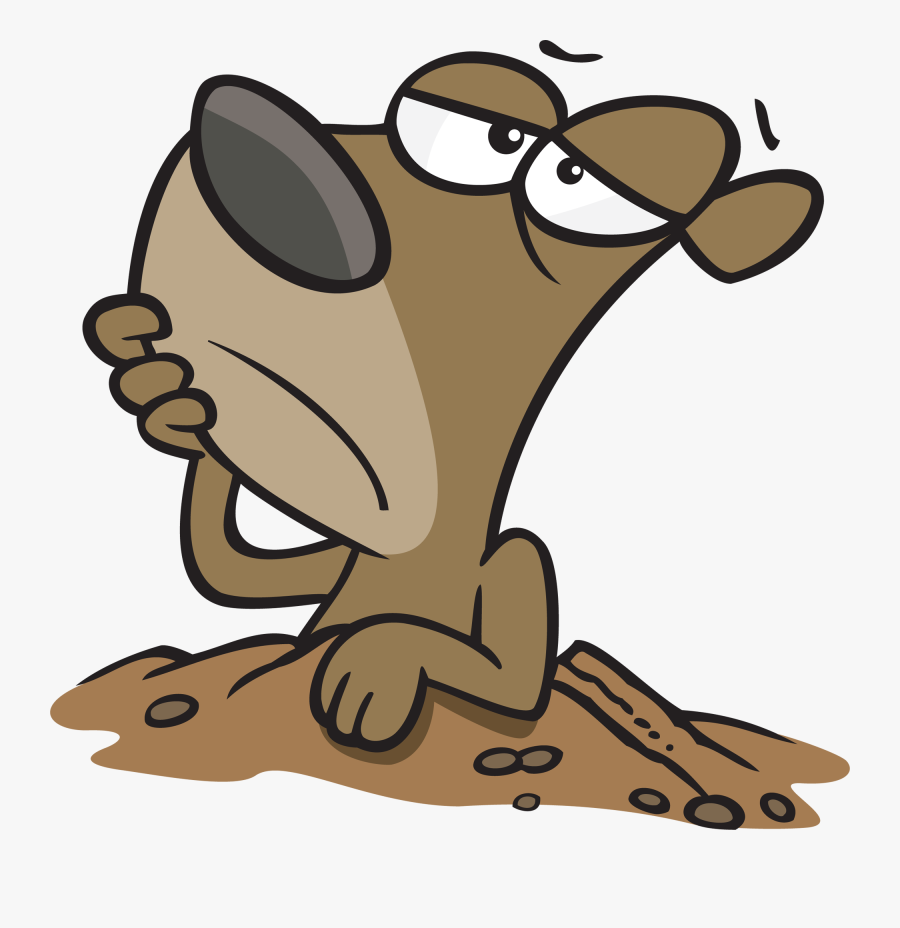 Cartoon Pictures Of Groundhogs - Cartoon Animated Groundhog, Transparent Clipart