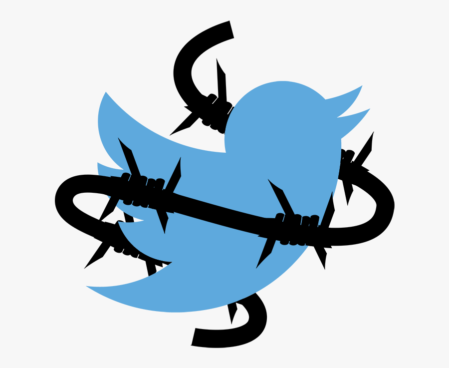 Black And White Clip Art - Twitter Censorship Meme, Transparent Clipart
