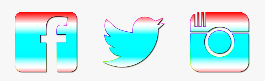 Clip Art Facebook Graphic Library Techflourish - Twitter Instagram Facebook Icon Png, Transparent Clipart