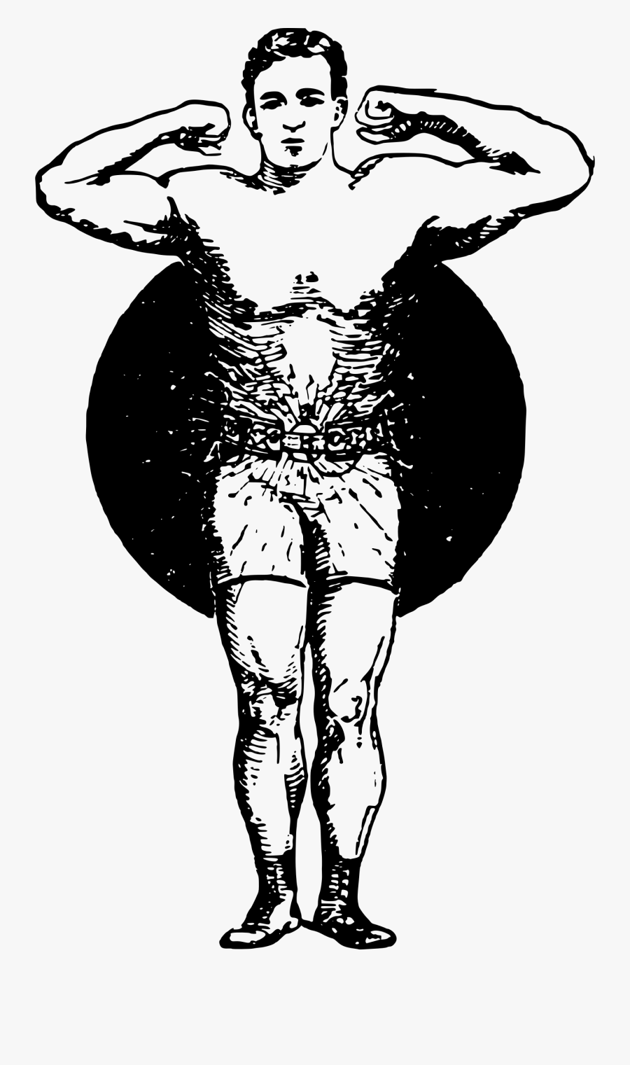 Muscles Clip Art, Transparent Clipart