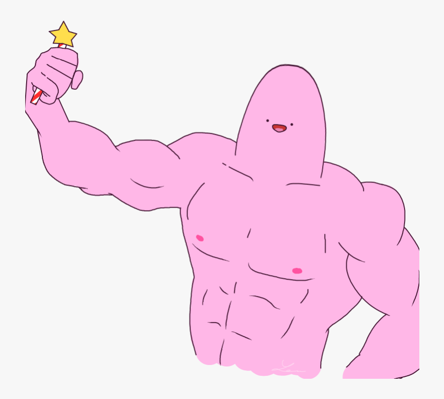 Pink Cartoon Mammal Hand Man Vertebrate Fictional Character - Ditzyflama Kirb, Transparent Clipart