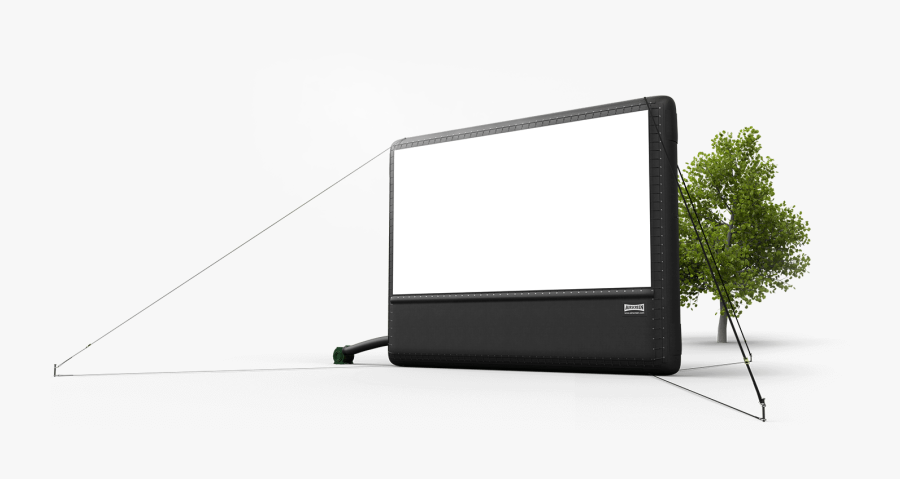 Display Free On Dumielauxepices - Outdoor Projector Screen Png, Transparent Clipart