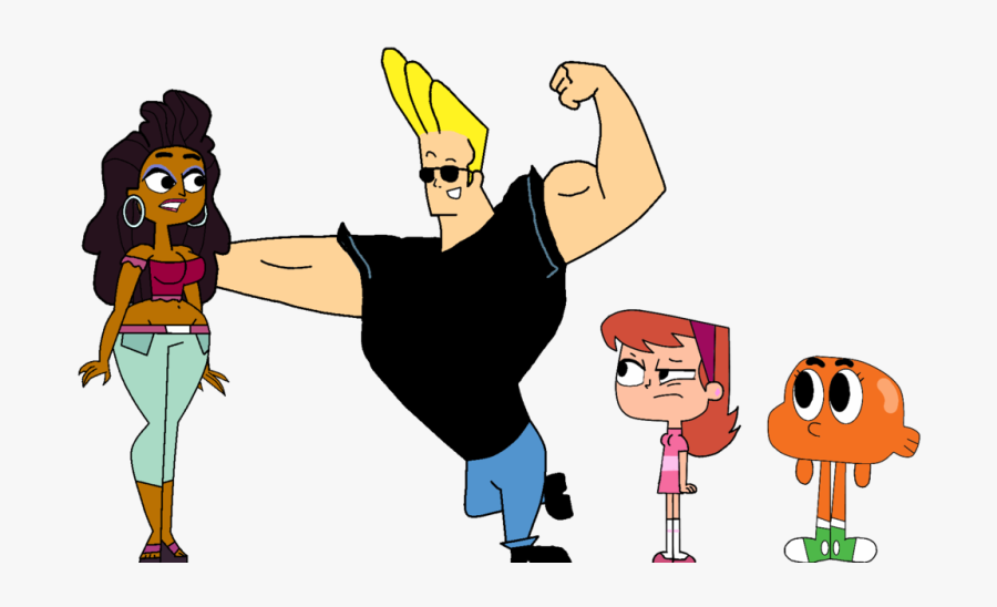 Johnny Bravo Without Muscles, Transparent Clipart