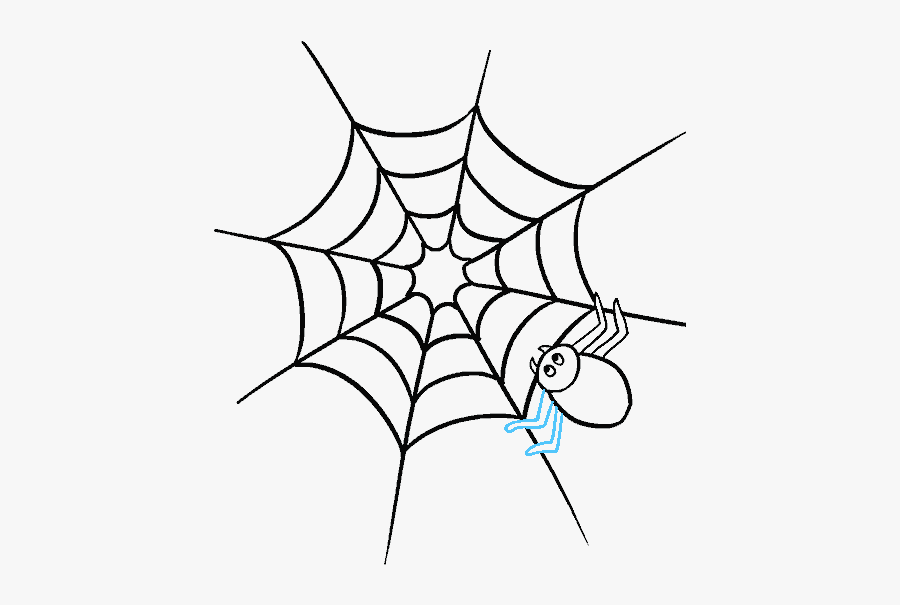 Clip Art How To Draw A - Colouring Pages Of Web, Transparent Clipart