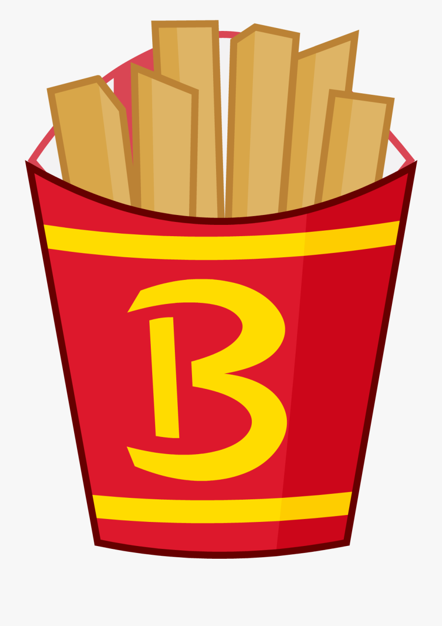 Transparent Fries Clipart - Battle For Dream Island Fries, Transparent Clipart