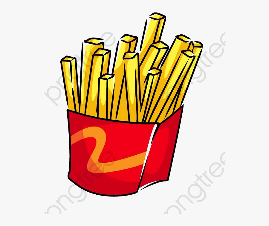 Vector And With - Desenhos De Batata Frita, Transparent Clipart