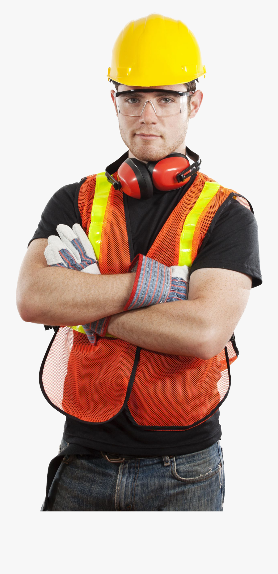 Clip Art Hot Construction Worker - Construction Worker, Transparent Clipart