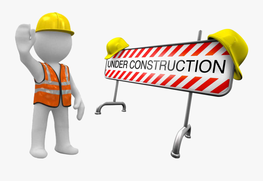 Website Under Construction Template2 - Website Under Construction Free, Transparent Clipart