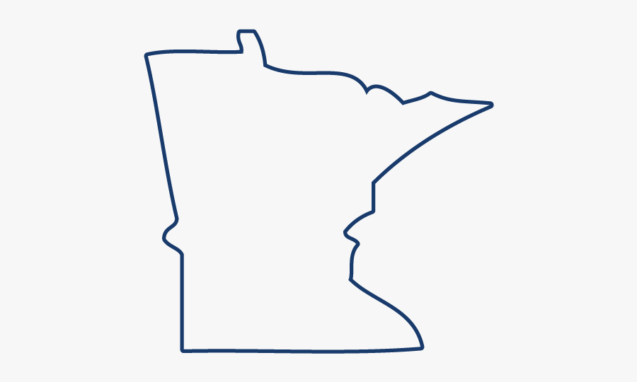 Minnesota - Minnesota State On Transparent Background, Transparent Clipart
