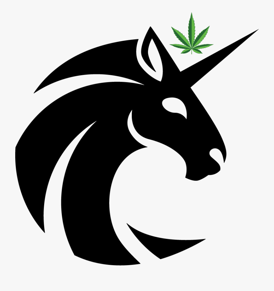 Unicorn Cannabis , Transparent Cartoons - Unicorn Team, Transparent Clipart