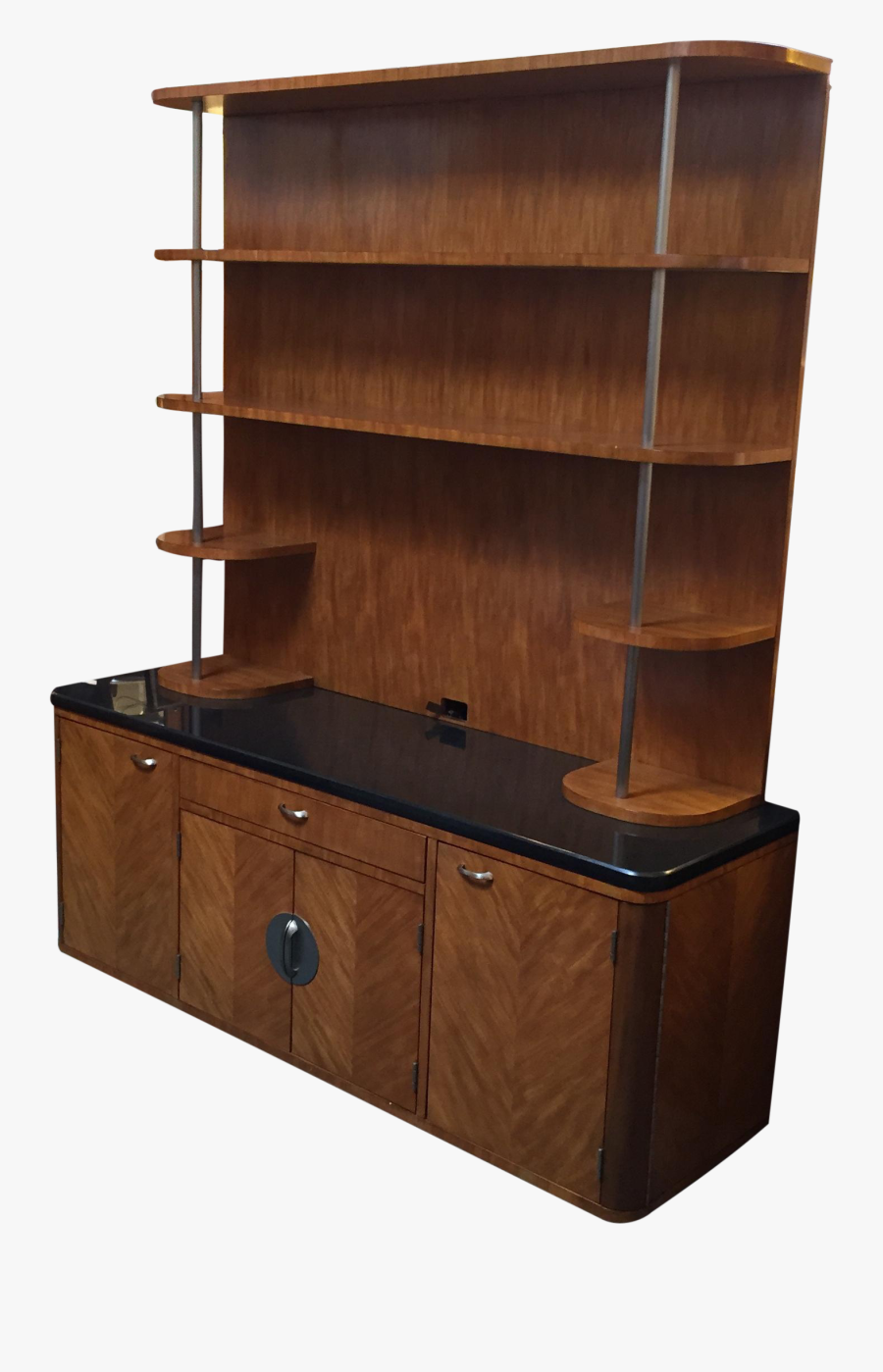 Bookcase Clipart Book Cupboard - Hutch, Transparent Clipart