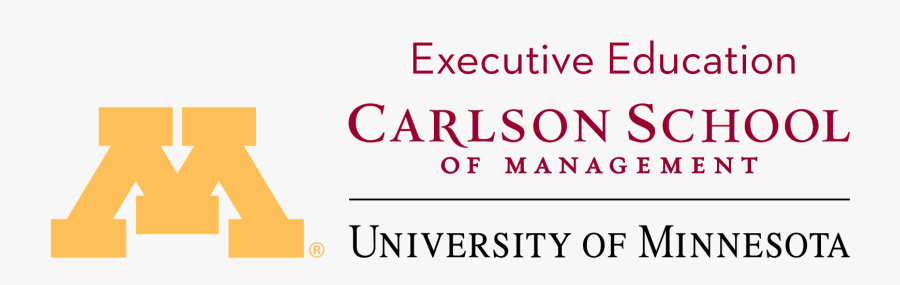 Executive Education Carlson School Of Management - University Of Minnesota Carlson School Of Management, Transparent Clipart