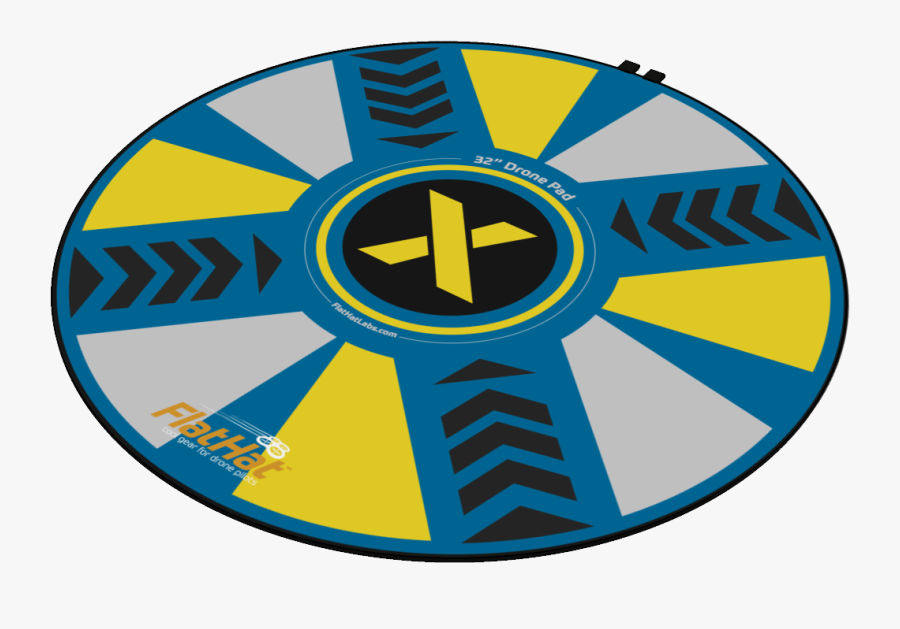 Flathat - Landing Pad Icon, Transparent Clipart
