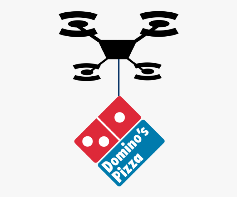Unlikely Drone Uses - Dominoes Pizza, Transparent Clipart