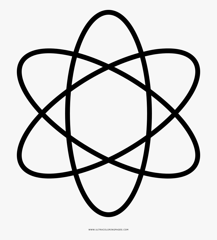 Atomo Desenho Png Transparent Background Atom Png- - Atom Png, Transparent Clipart
