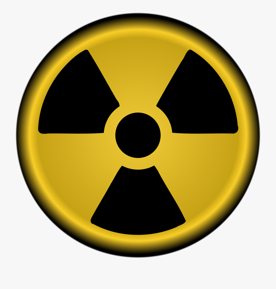 Transparent Atom Bomb Png - Radiation Symbol, Transparent Clipart