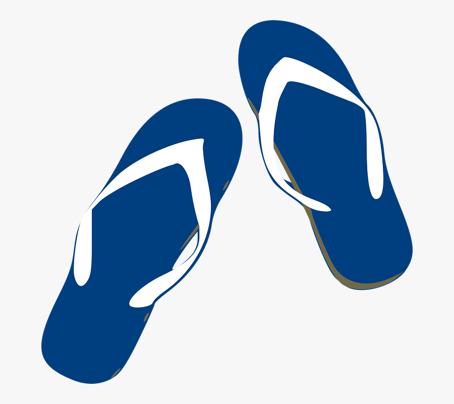 Transparent Flip Flop Cartoon, Transparent Clipart