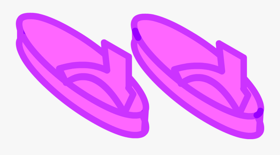 Transparent Sandle Clipart - Bfdi Non Slip Shoes So Ha, Transparent Clipart