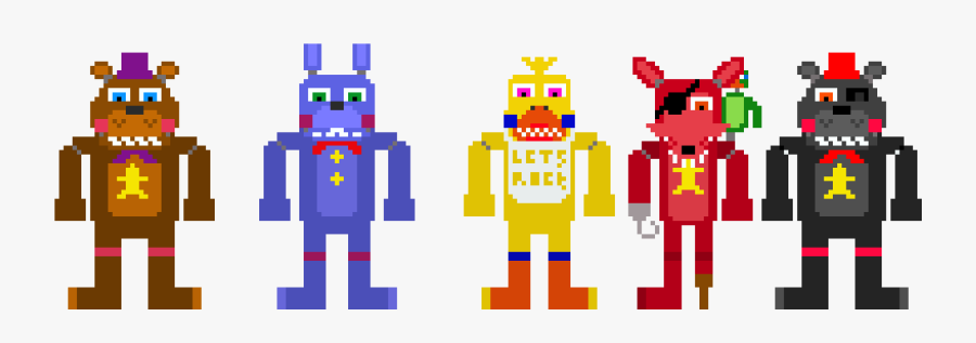 Rockstar Animatronics 8 Bits, Transparent Clipart