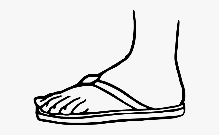 Sandal 3 - Sandal, Transparent Clipart