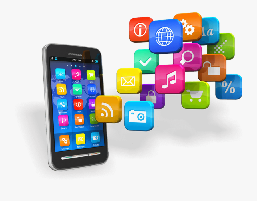 Mobile Application Development - Use Of Mobile Phones In Business, Transparent Clipart
