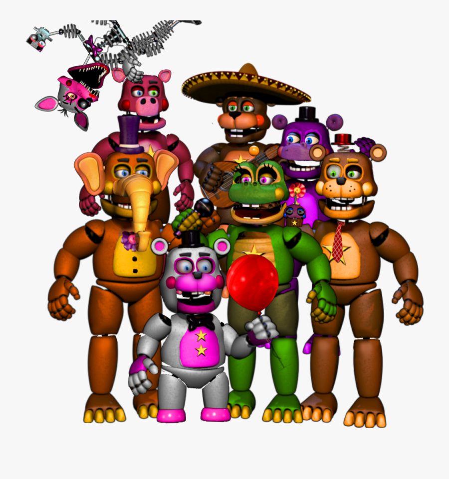 #my Rockstars Edits #fnaf6 #fnaf2 #fnaf1 #rockstar - Fnaf Rockstar White Rabbit, Transparent Clipart