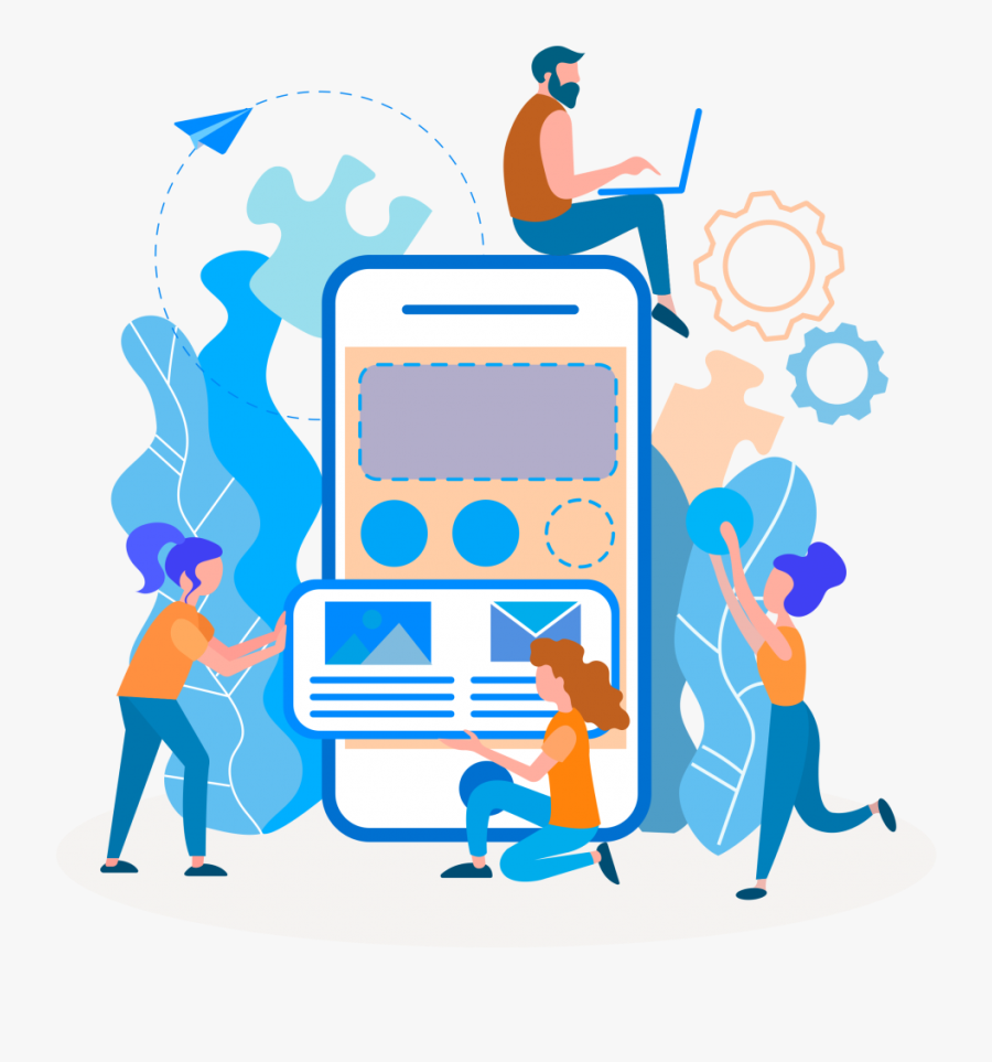 Mobileup Engagement Apps - Mobile App Development Vectors, Transparent Clipart