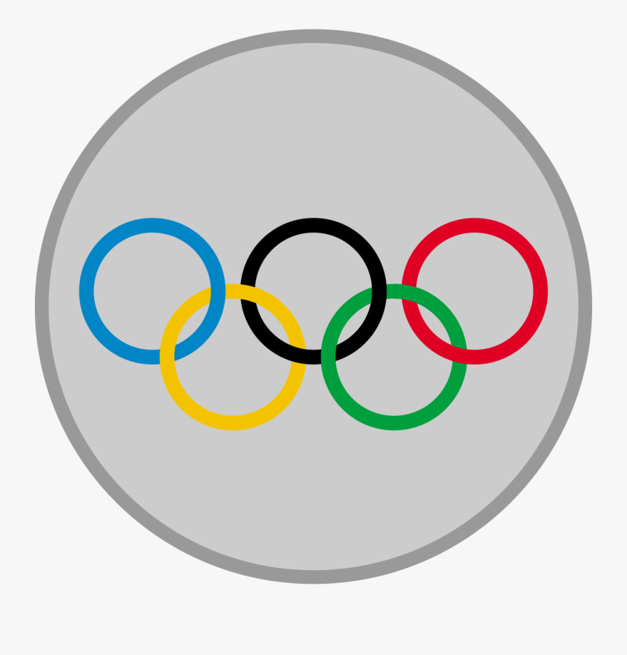 Olympics Clipart Gold Medalist - Olympic Rings Medal, Transparent Clipart