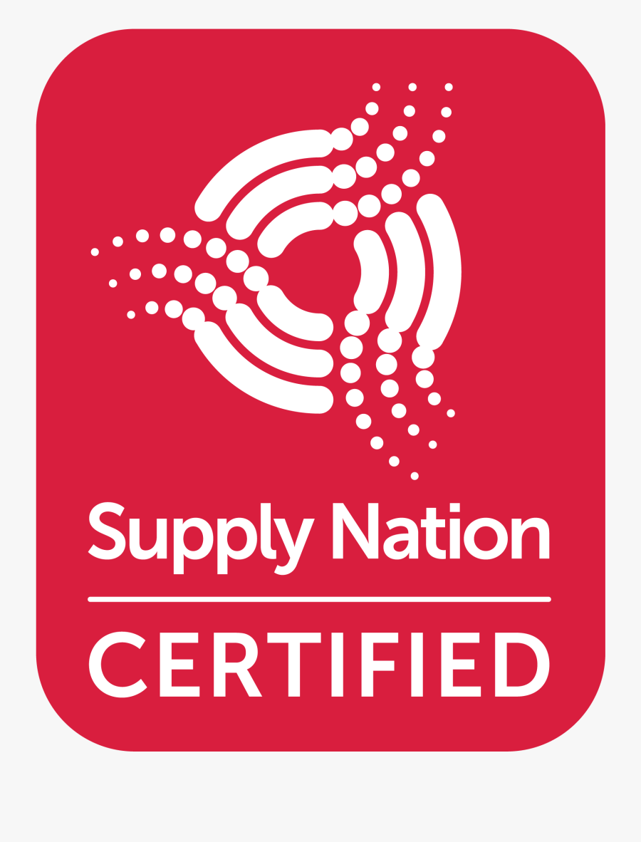 Supply Nation Certified Logo, Transparent Clipart