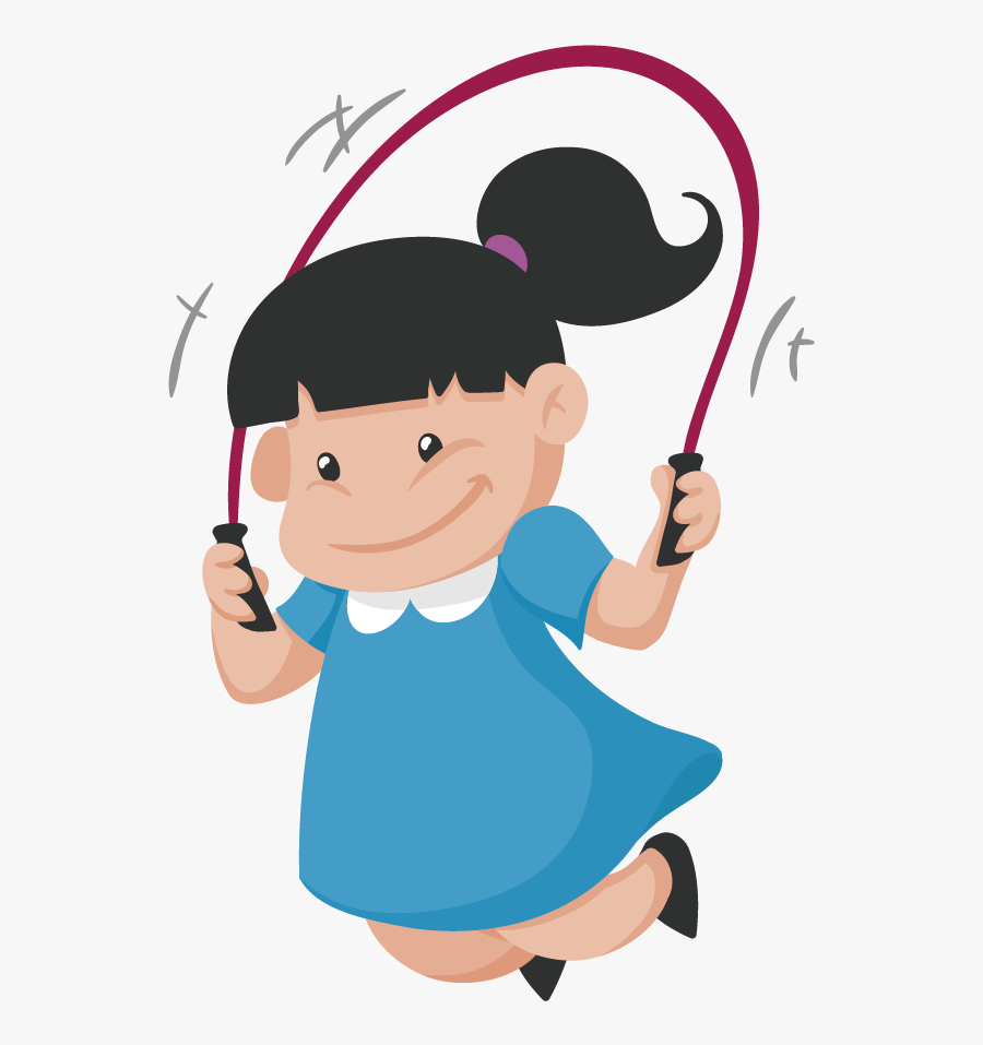 Euclidean Vector Skipping Rope Child - Skipping Rope, Transparent Clipart