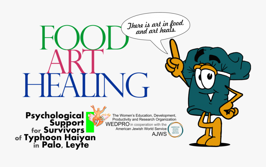 Food Art Healing Banner - Cartoon, Transparent Clipart