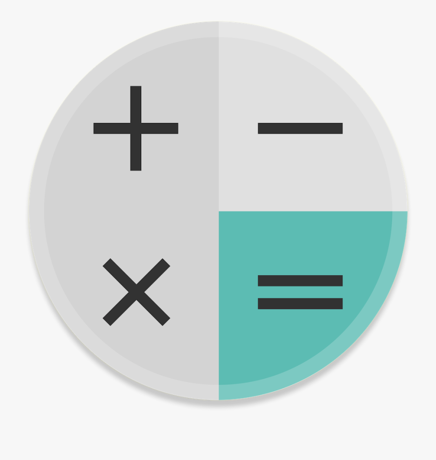 Calculator Clipart App - Calculator App Icon Png, Transparent Clipart