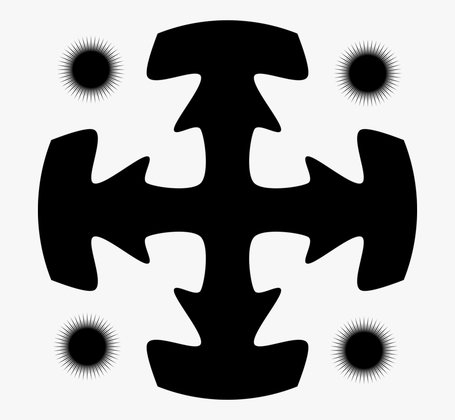 Monochrome Photography,symbol,cross - Transparent Move Icon, Transparent Clipart