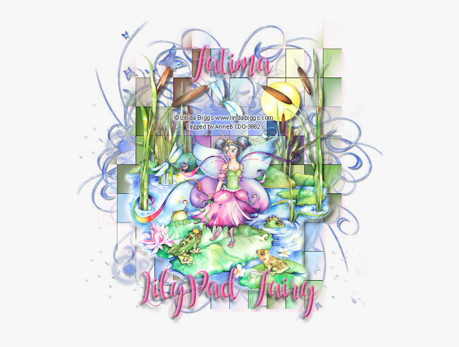 Fatima Lilypad - Ballerina Fairy, Transparent Clipart