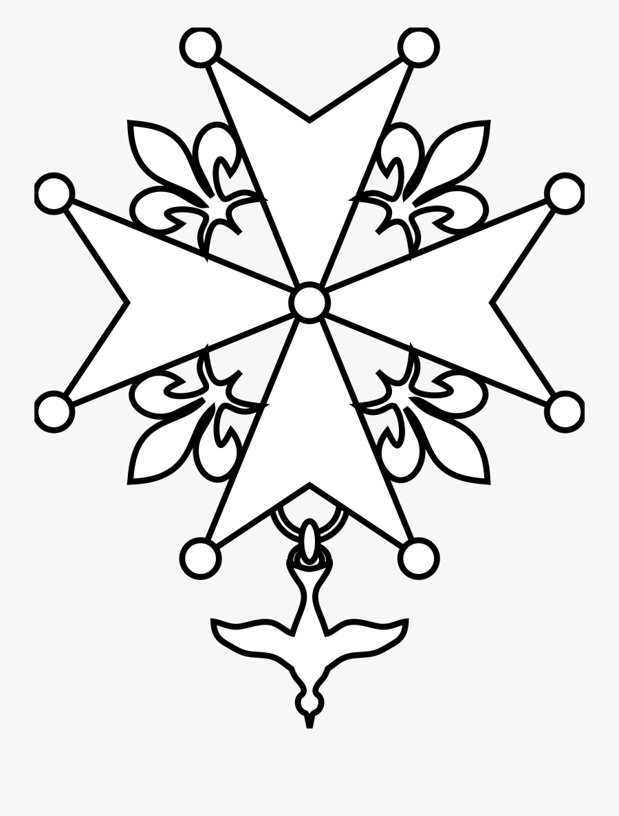 Huguenot Cross, Transparent Clipart
